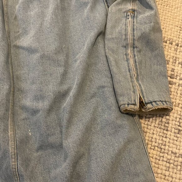 Aritzia TNA Golden Denim Coat - Picture 9 of 11